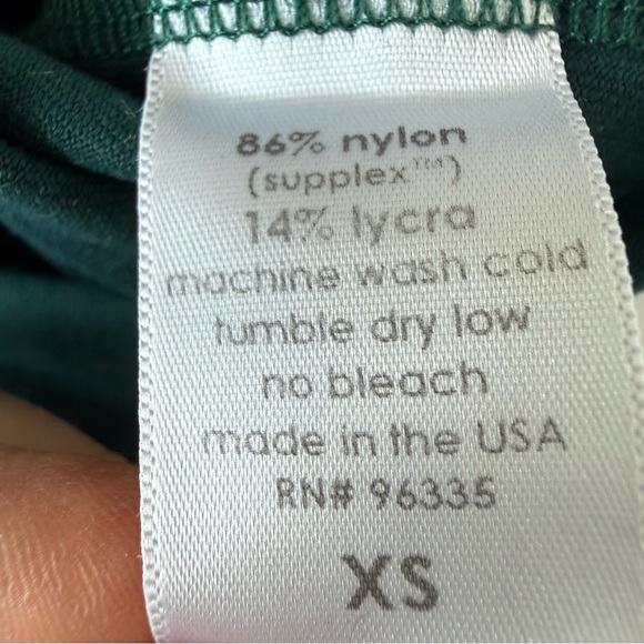 Susana Monaco Emerald Green Ruched Dress XS Boat Neck 3/4 Sleeve - Picture 4 of 4